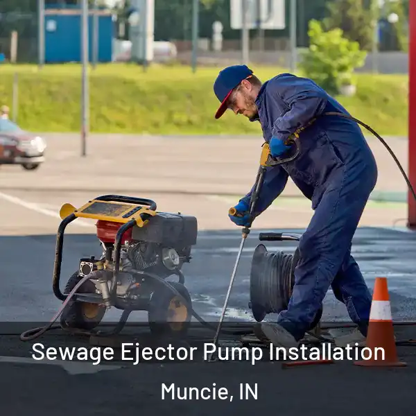  Sewage Ejector Pump Installation Muncie, IN
