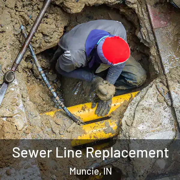  Sewer Line Replacement Muncie, IN